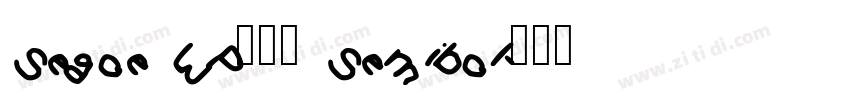 Segoe WP兰亭黑 Semibol字体转换